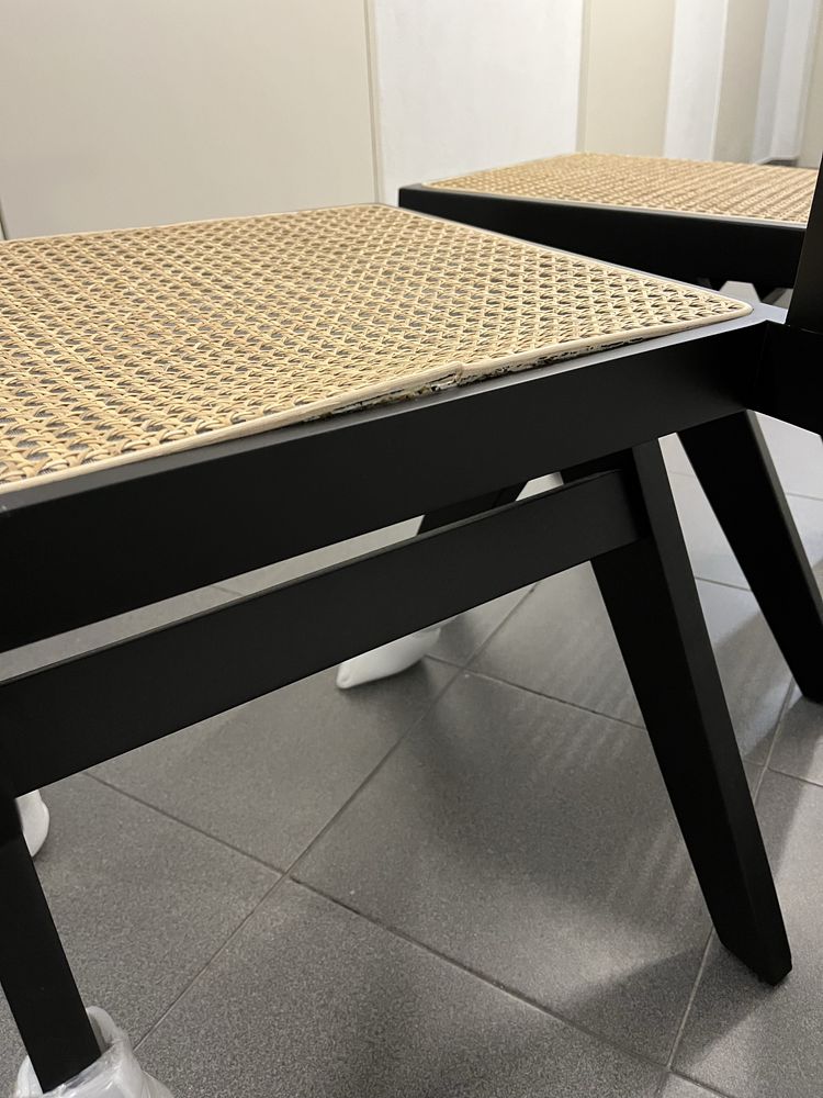 Cadeiras design Compass em rattan