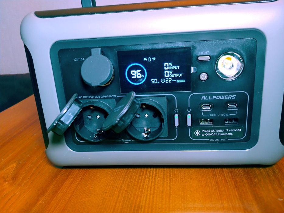 STACJA ŁADOWANIA Allpowers R600 299Wh 600W Magazyn energii POWERBANK