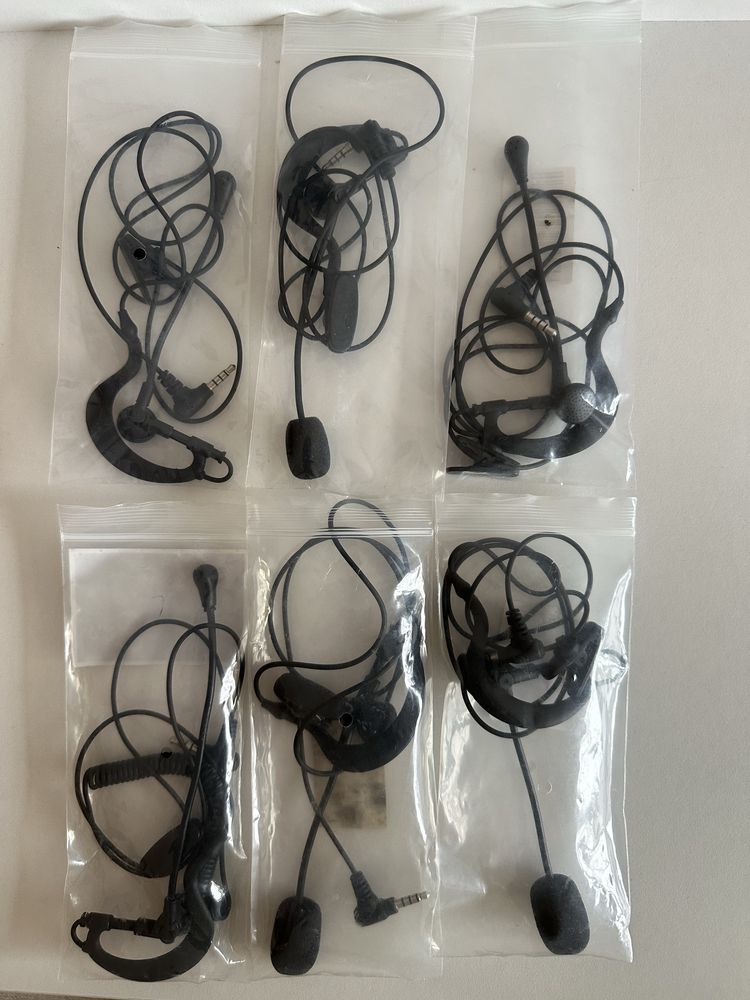 Vendo conjunto de comunicação para àrbitros