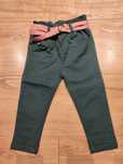 Spodnie jeansy zielone 86