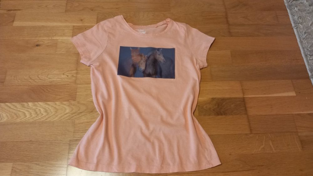 Dziecięca łososiowa koszulka Pepperts 146/152