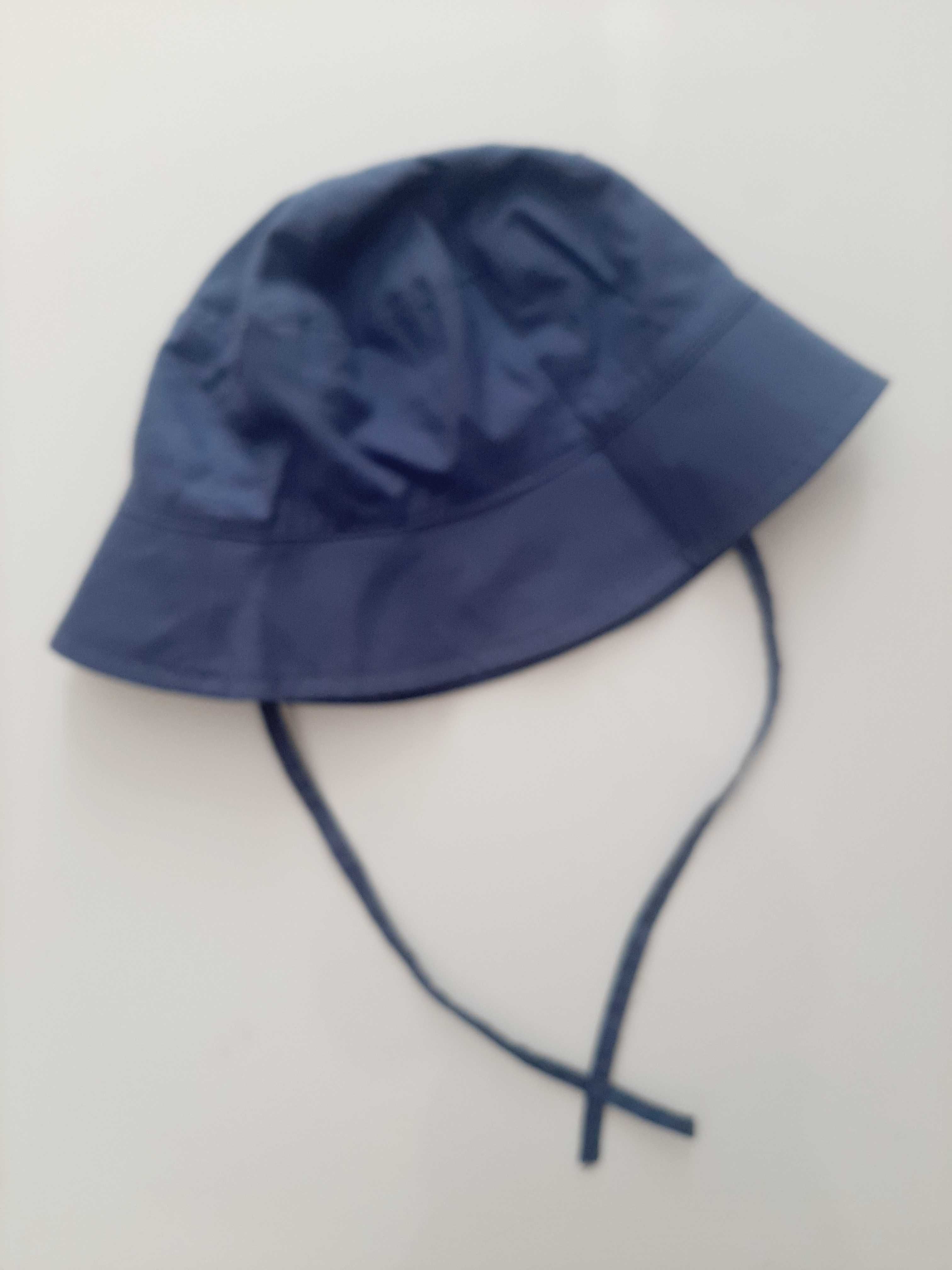 Nowy kapelusz dziecięcy H&M czapka niebieski 1-2 lata wg metki