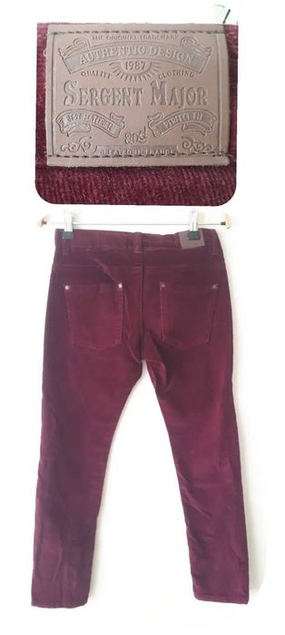 Calças veludo Sergent Major // 8-9 anos