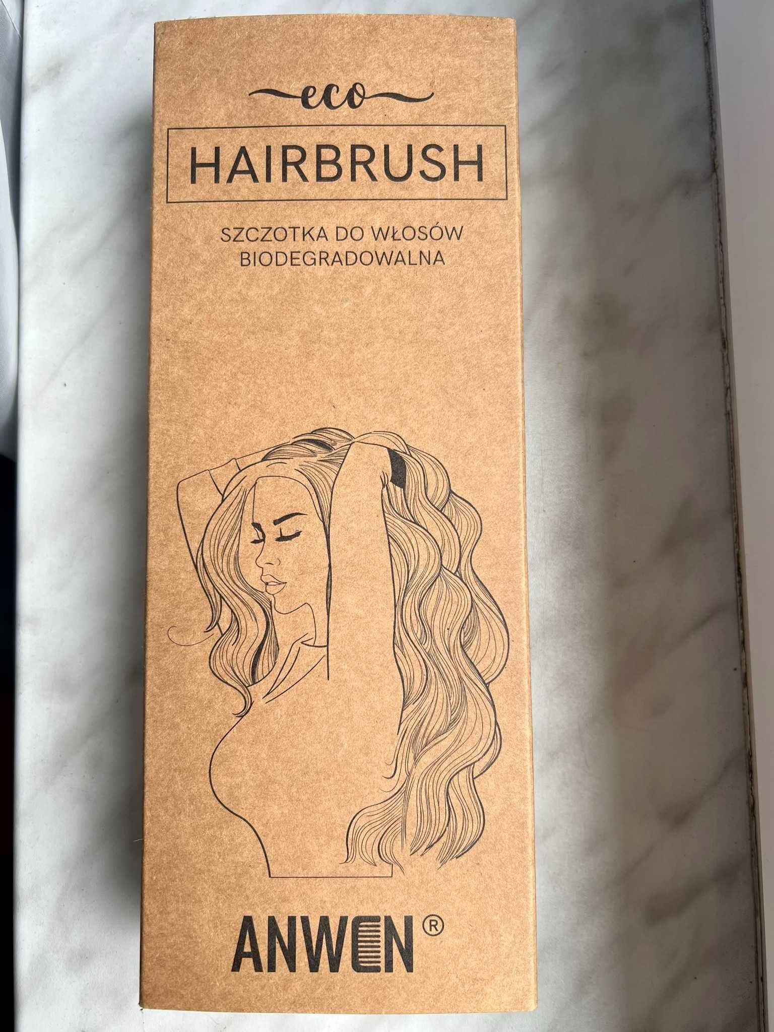 eco hairbrush | szczotka do włosów biodegradowalna | Anwen