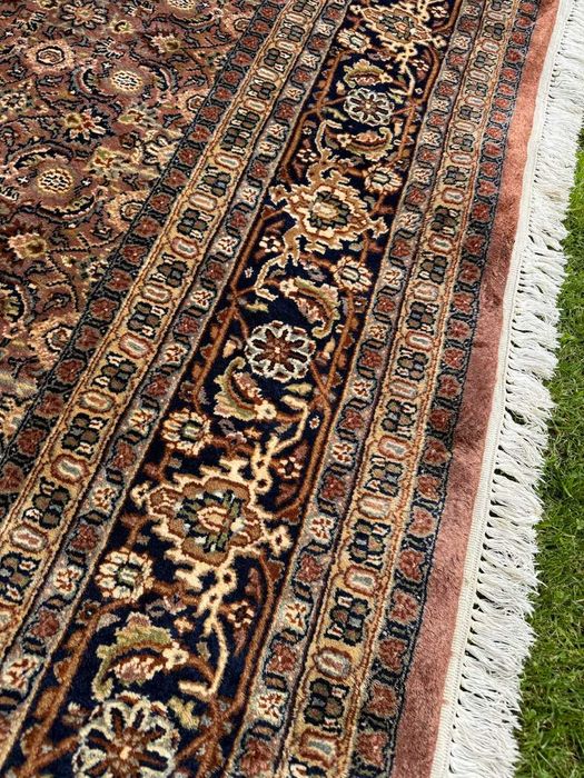 Idealny Dywan Perski Kaszmirowy Indo Bidjar 370x255 galeria 25 tyś