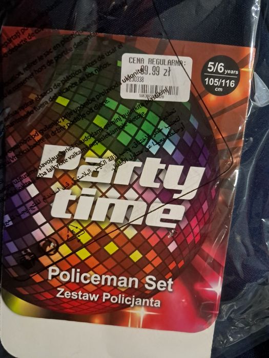 Stroj policjanta 105/116 5,6,7 lat