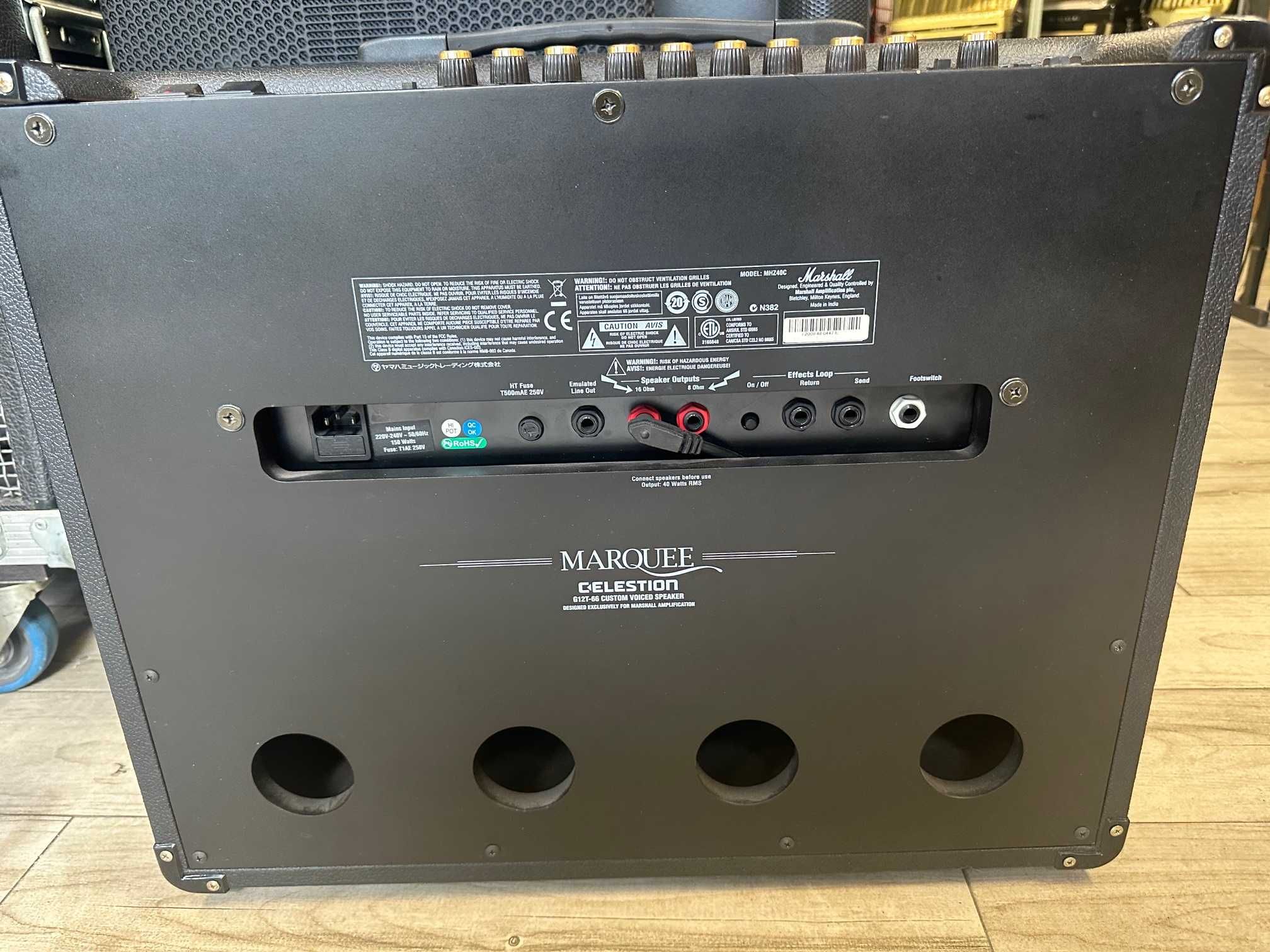 Marshall MHZ40C HAZE wzmacniacz gitarowy combo faktura