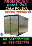 Garaż Garaże Blaszak Blaszaki Schowek Cała Polska Szybki Termin