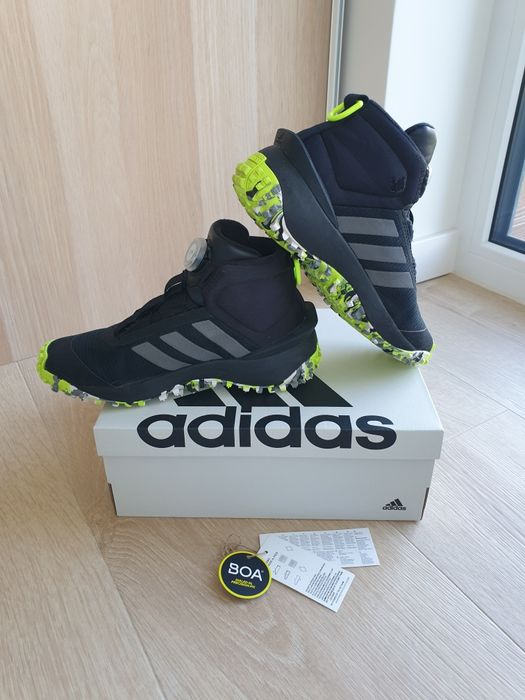 Buty zimowe kozaki botki ADIDAS Fortatrail 35,5 chłopięce 35 1/2 BOA