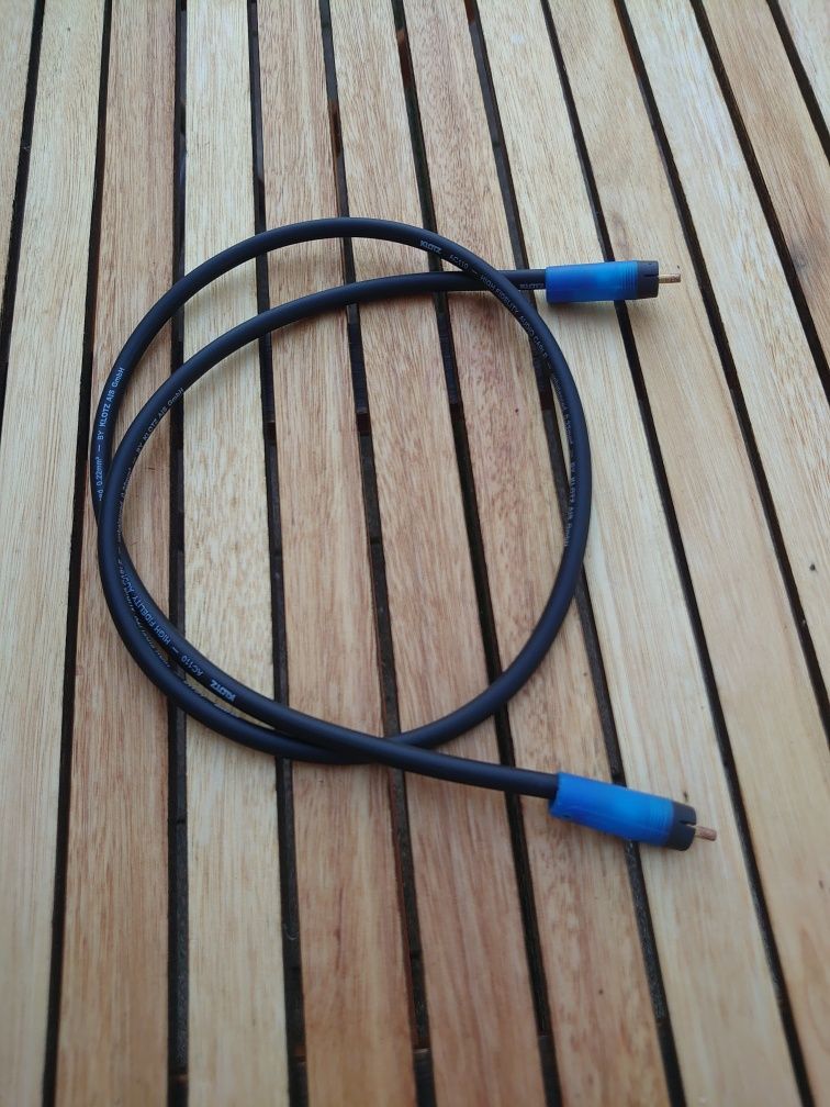 Interkonekt cyfrowy Klotz Ac 110 na wtykach RCA Bullet Plugs