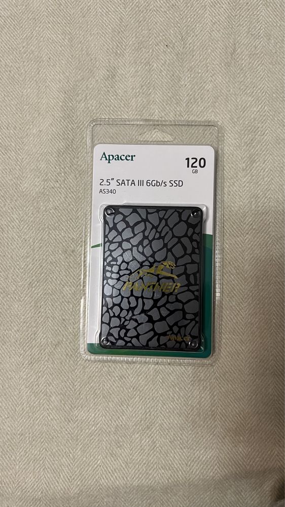 Жорсткий диск Apacer AS340 Panther 120GB 2.5" SATAIII TLC
