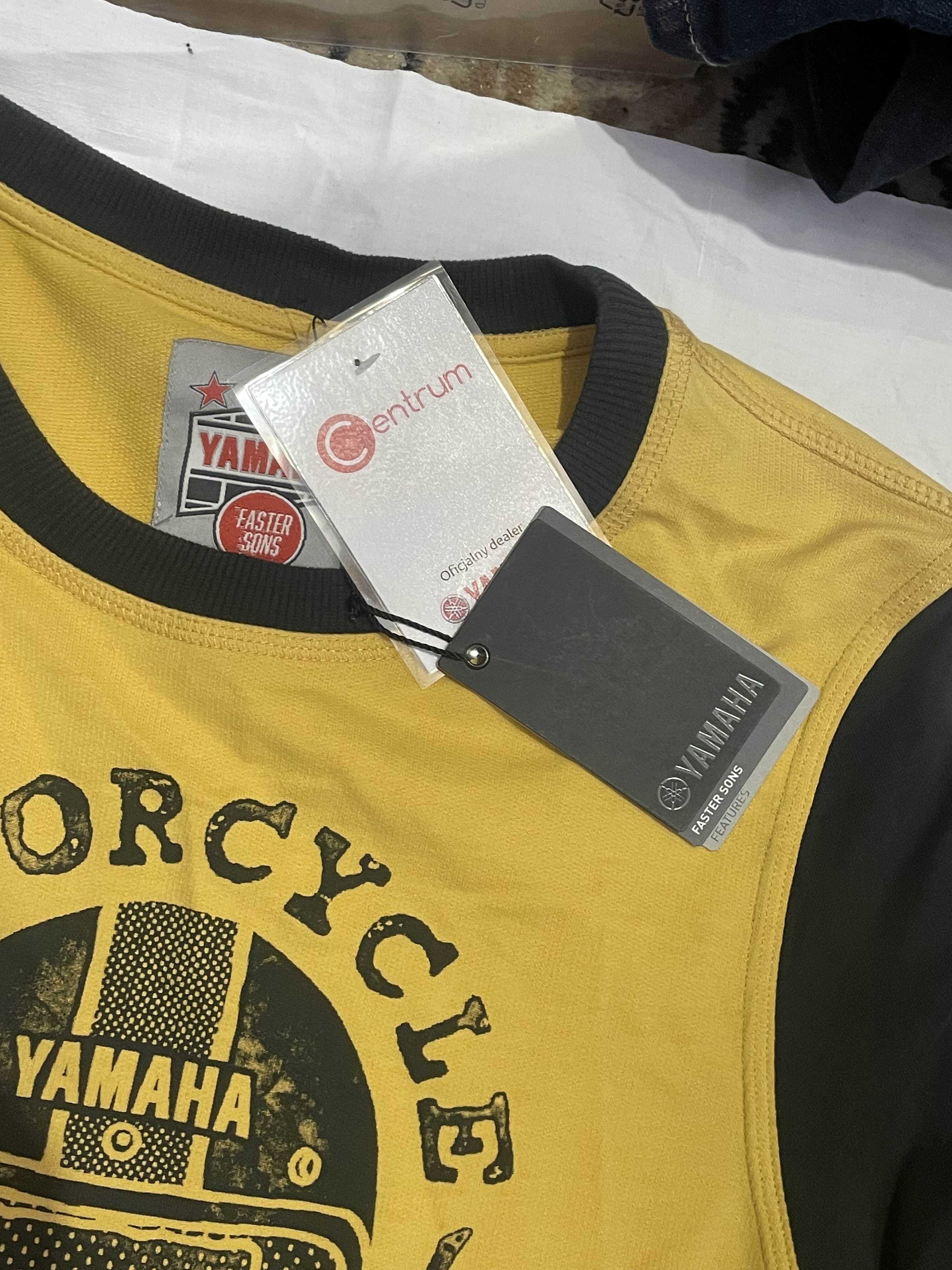 Yamaha 19 Fs Male Sweater Dallas Męska Bluza Zółta Faster Sons R. L