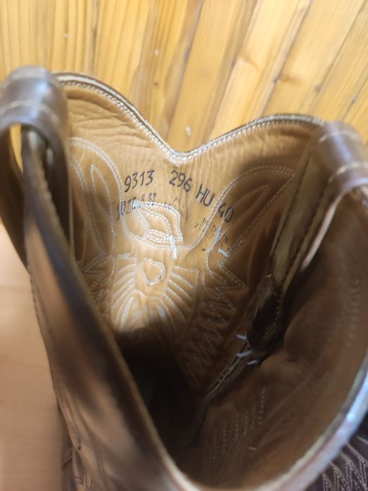 Kultowe kowbojki unisex Loblan Western Boots rozm. 40