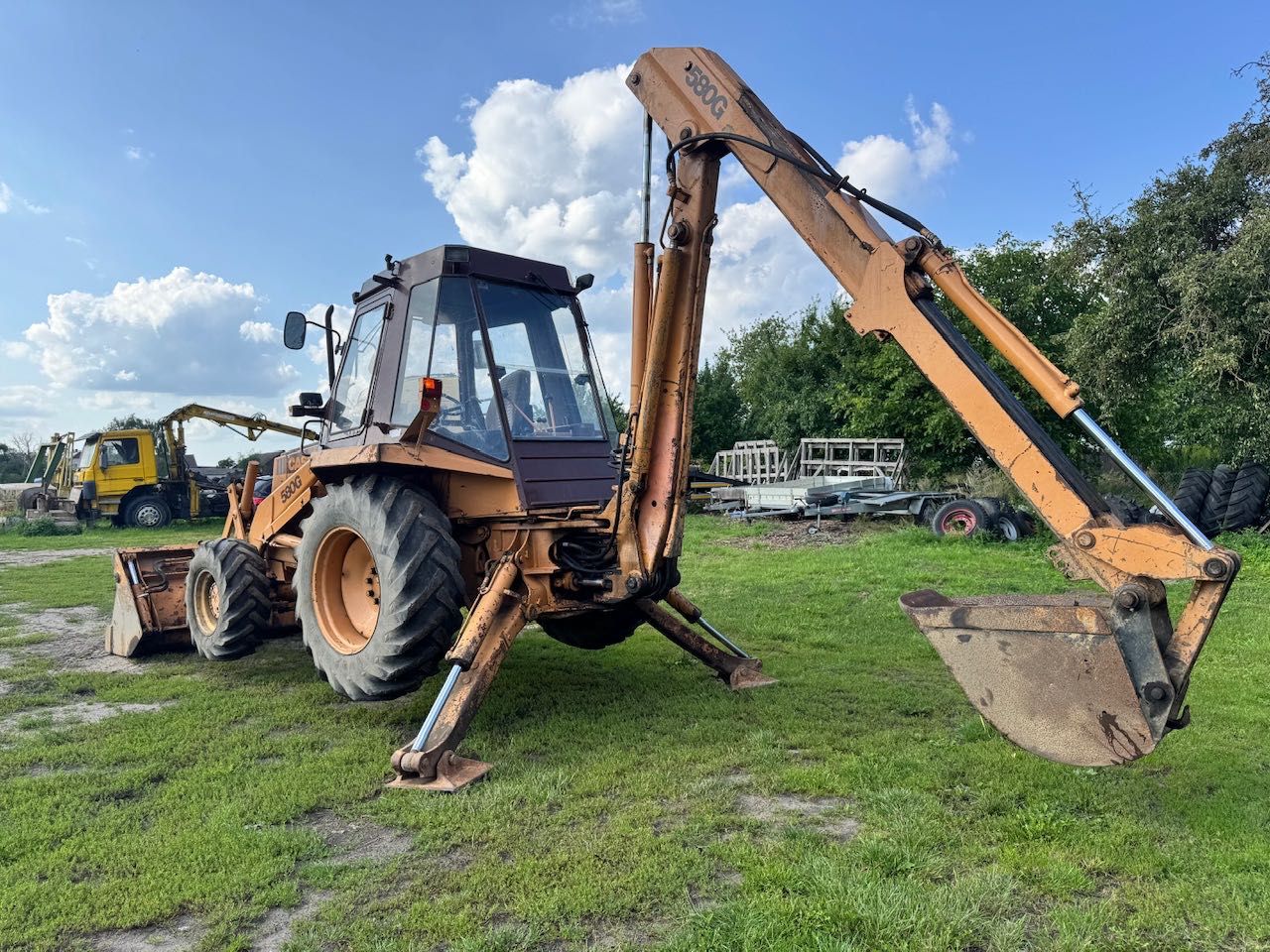 Koparko ładowarka Case 580G łyżko-krokodyl teleskop 4x4