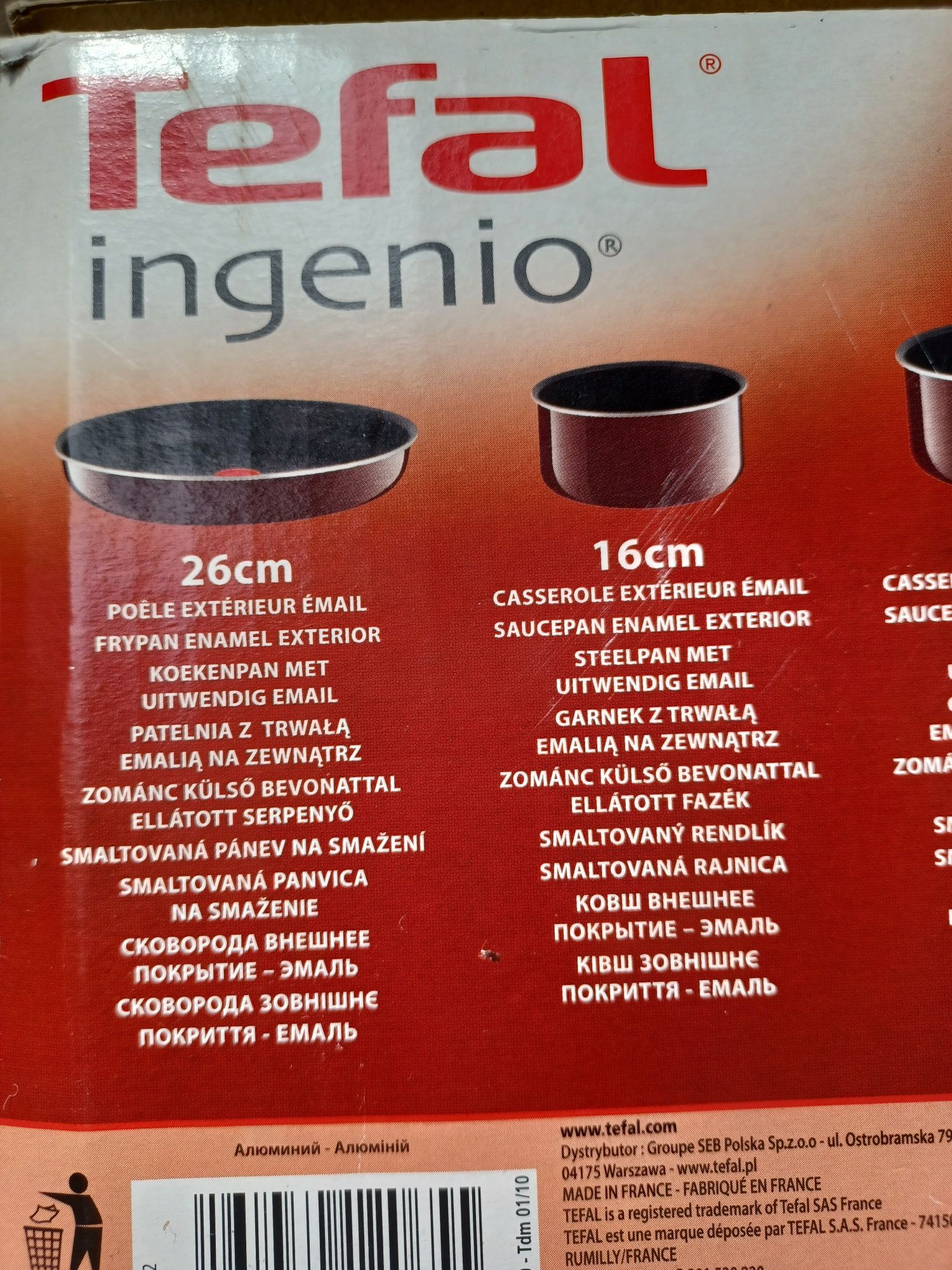 Tefal ingenio 6 el