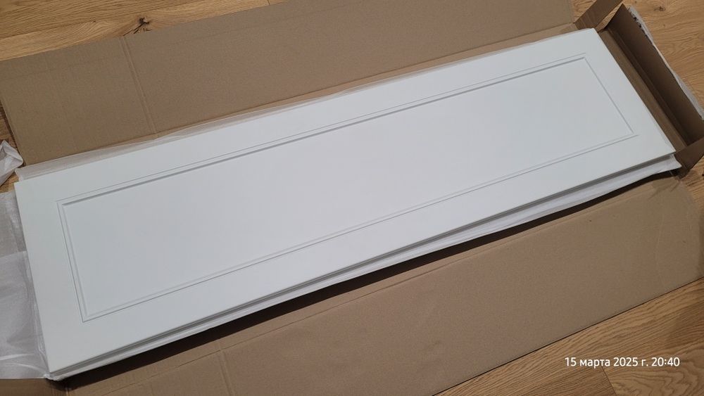 МДФ фасади плівкові, білі матові - 6 шт.