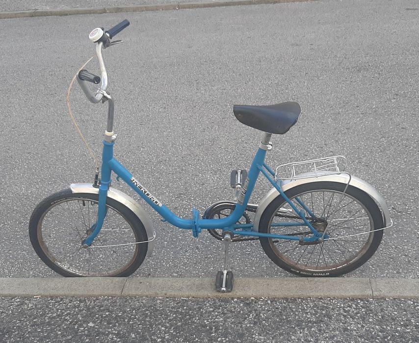 Vendo bicicleta dobravel antiga esmaltina