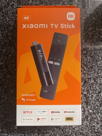 Xiaomi Tv Stick 4K - Novo/Selado