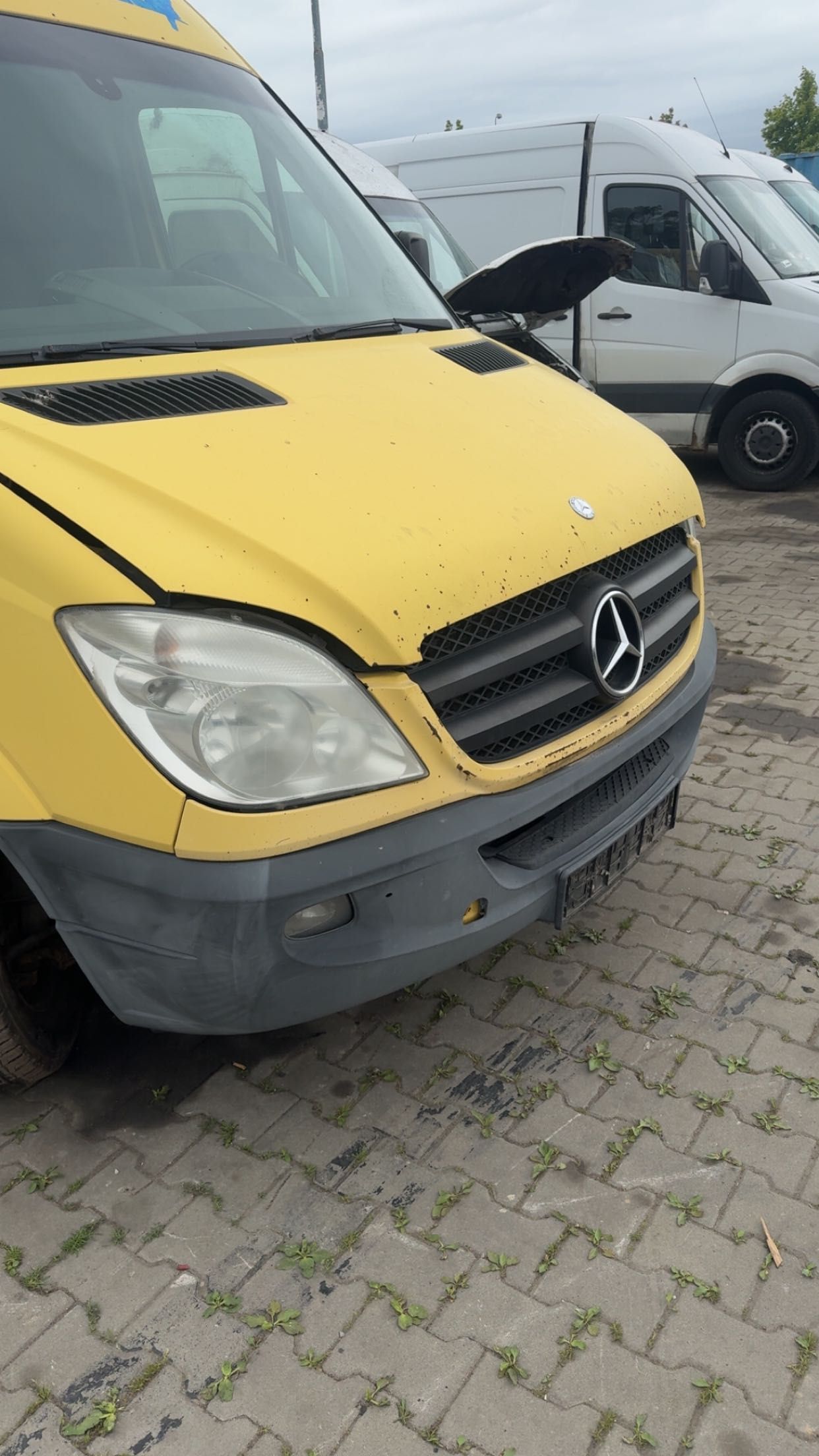 Mercedes sprinter 906  przód maska