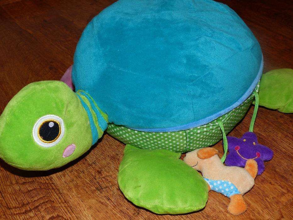 Pluszak, przytulanka, zabawka żółw firmy Oops.