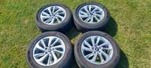 felgi aluminiowe 17 hyundai tucson ix35 czujniki oponki super stan