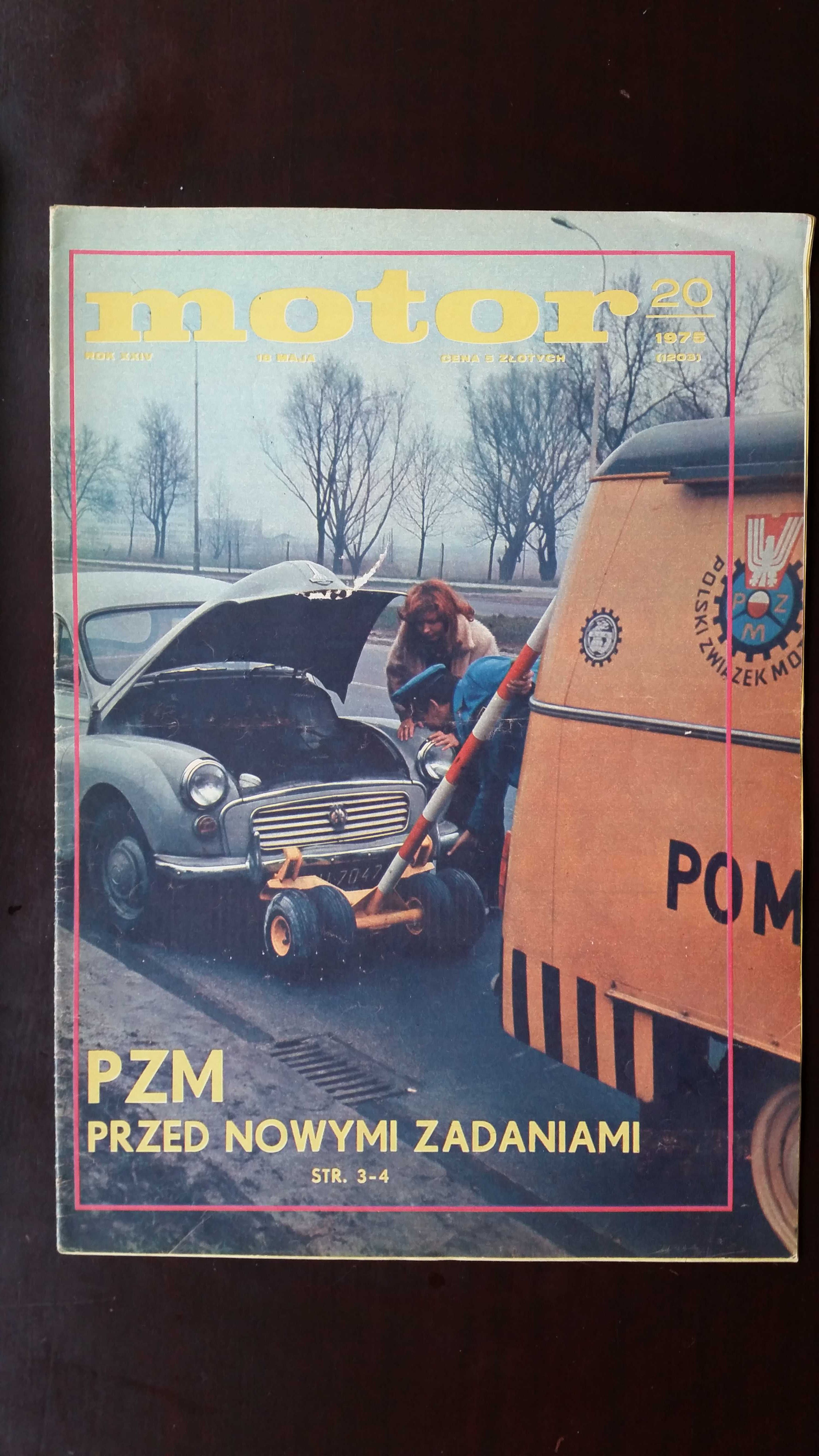 Tygodnik Motor nr 20 /1975