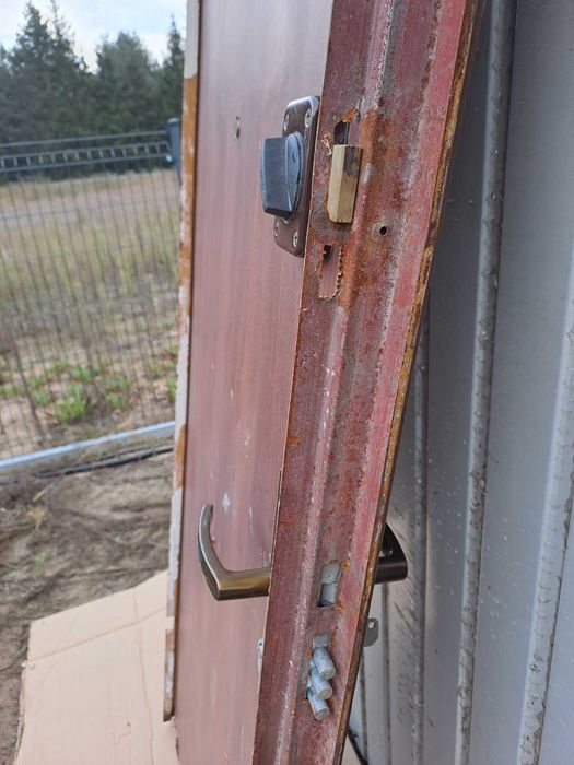 Drzwi tymczasowe na budowę