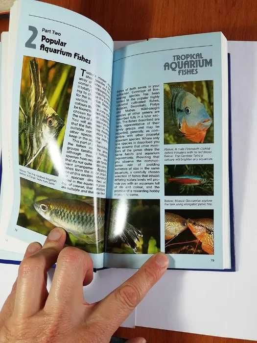 Livro Peixes de Aquário tropicais