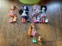 Enchantimals - 5 lalek plus domek