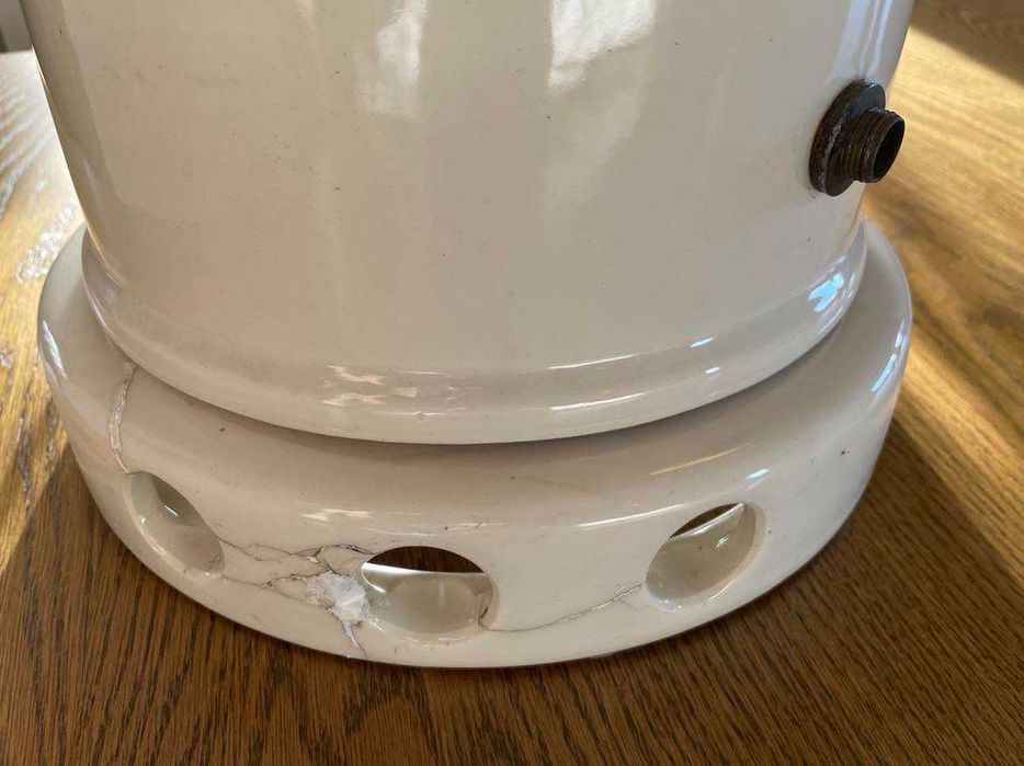 Grzejnik piecyk elektr. śliczny Palux porcelana antyk loft sprawny