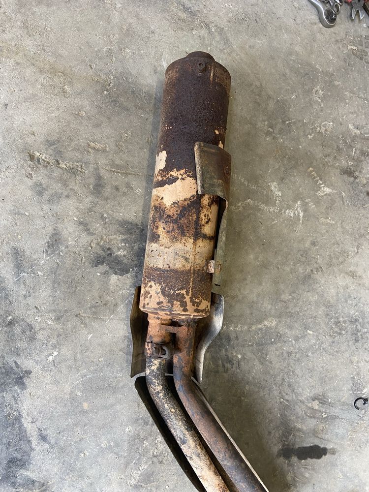 Wydech tłumnik kawasaki kvf 750 bruteforce 650 kolektor tłumnik