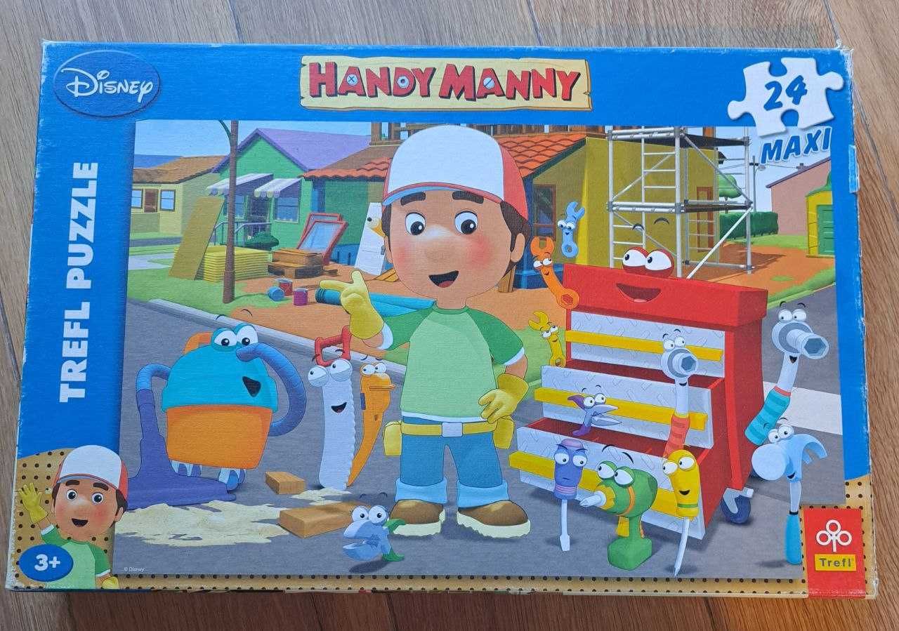 Puzzle 24-Maxi Handy Manny Maniek Trefl