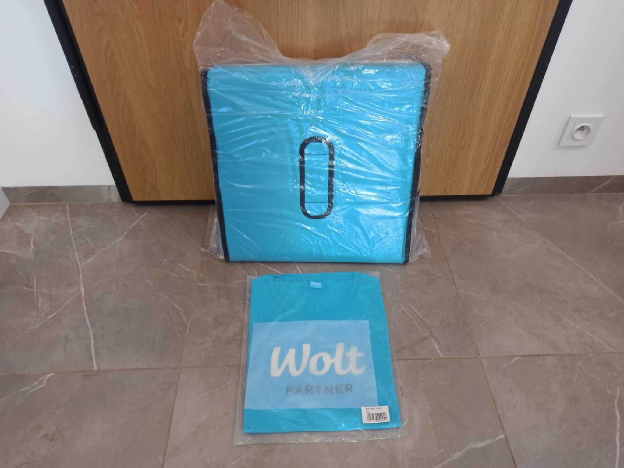 Torba WOLT na ramię, do ręki termiczna na pizze 45cmx45cm