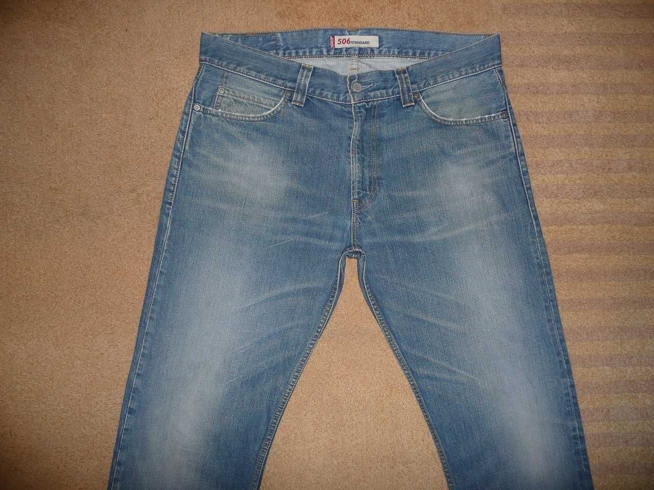 Spodnie dżinsy LEVIS 506 W36/L34=48,5/114cm jeansy