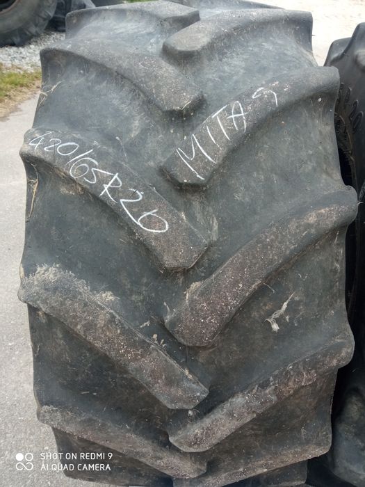 420/65R20 Mitas opony używane rolnicze para