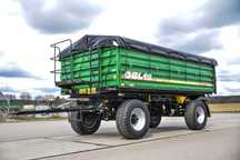 Przyczepa rolnicza burtowa METAL-TECH DBL 12 10 ton | PLANDEKA GRATIS