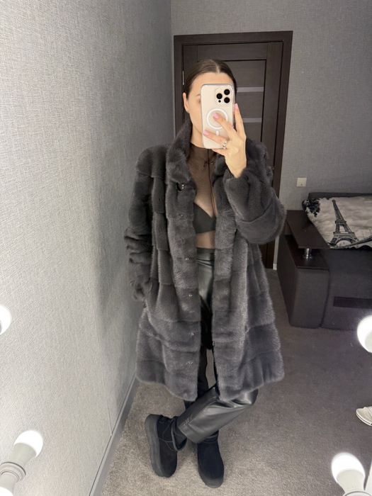 Шуба норкова стан ідеальний