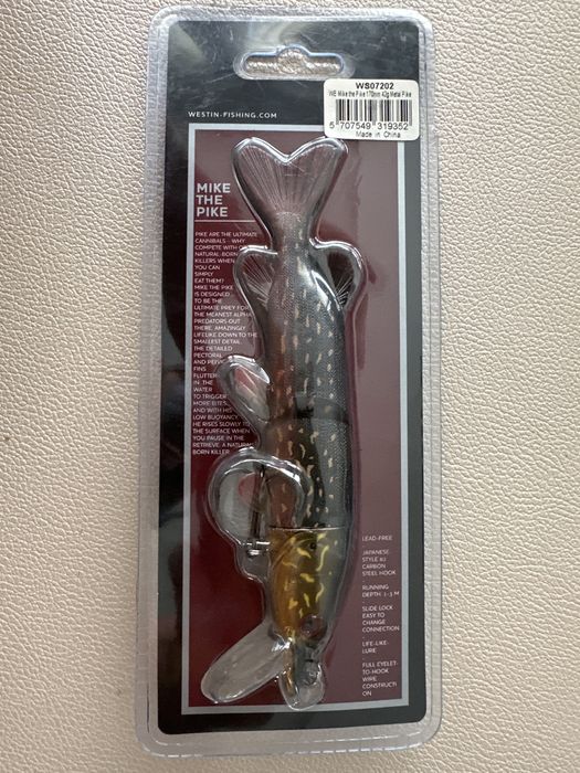 Westin przynęta Mike The Pike 17cm / 42g - Metal Pike