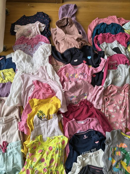 Paka ubranek dla dziewczynki rozmiar 86