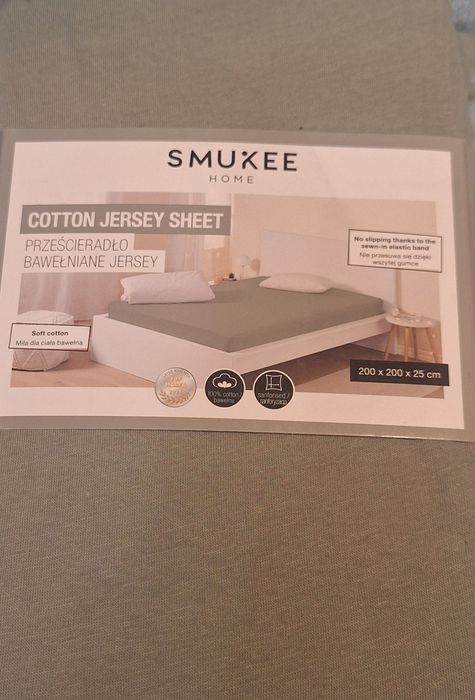 Prześcieradło 200x200 firma Smukee