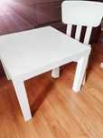 Stolik + krzesełko IKEA