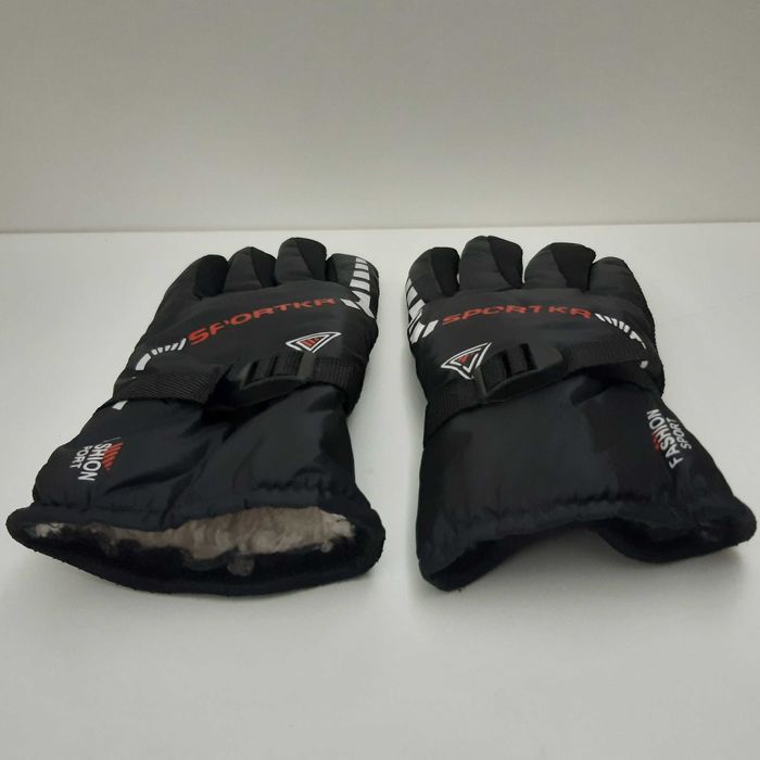 Par Luvas Novas Impermeáveis Quentes Pretas compatíveis Smartphones