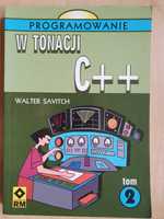 Programowanie w tonacji C++. Tom 2. Walter Savitch.