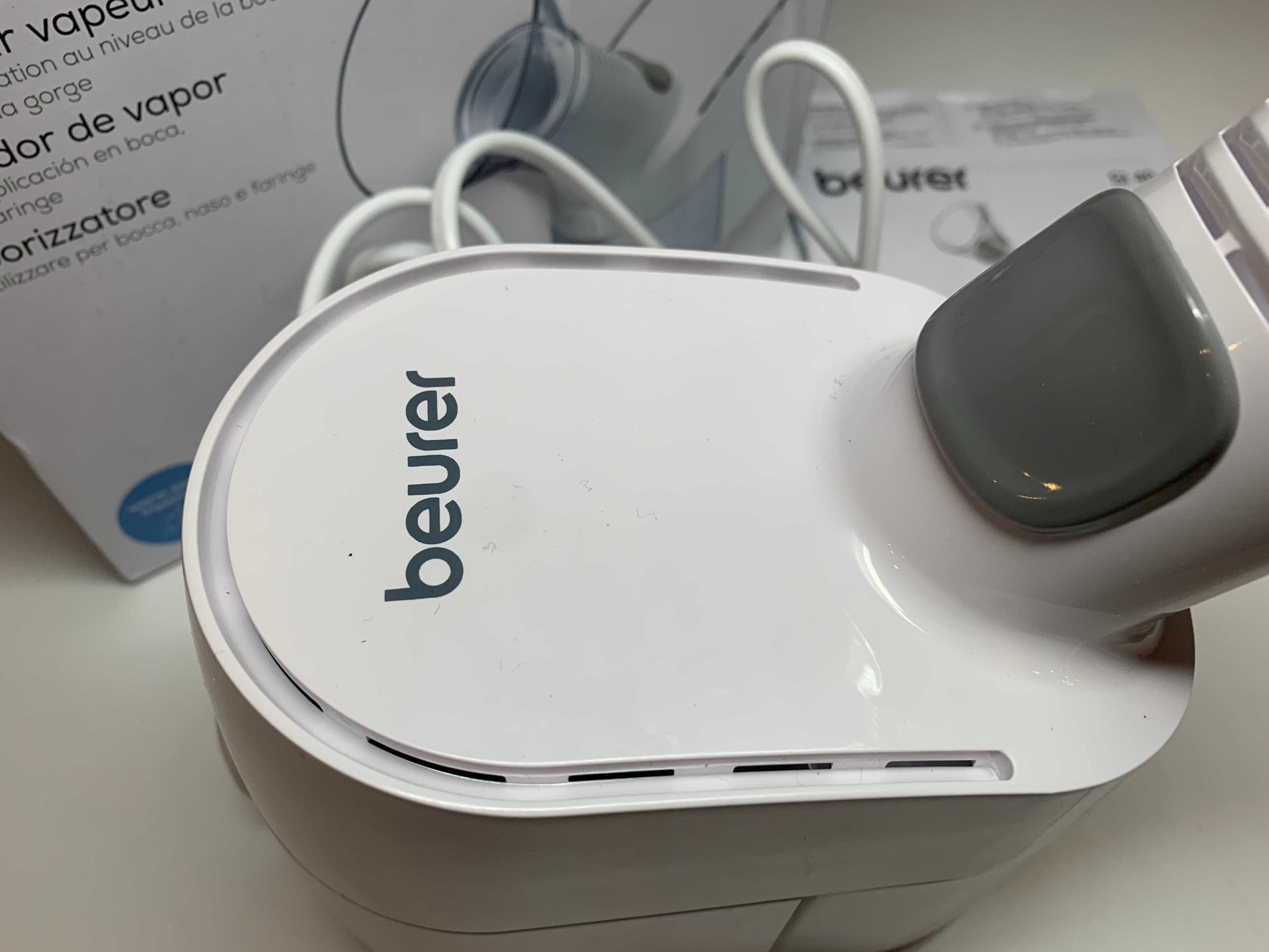 Beurer SI 40 Inhalator Nebulizator parowy 60ml do ust nosa i gardła