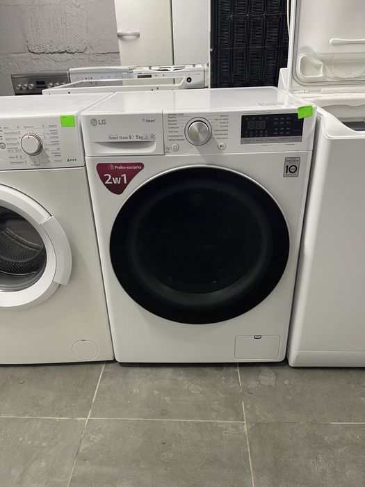 Прально-сушильна машина автоматична LG F4DN409S1  9/5 кг