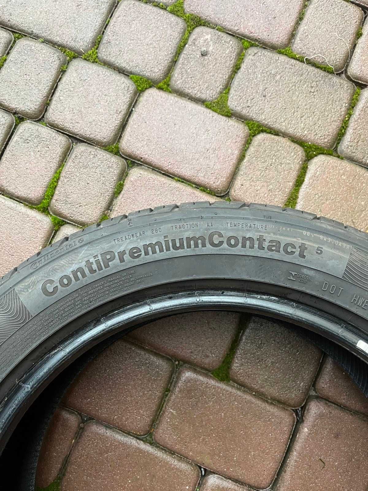 Opony Continental ContiPremiumContact 5  205/55/17 95V XL 7mm