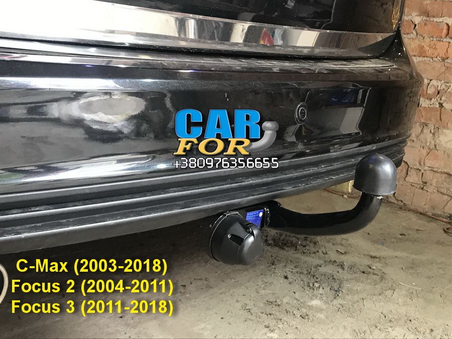 НОВЫЙ Съемный Фаркоп Ford Focus, Ford C-Max (также USA Energy)