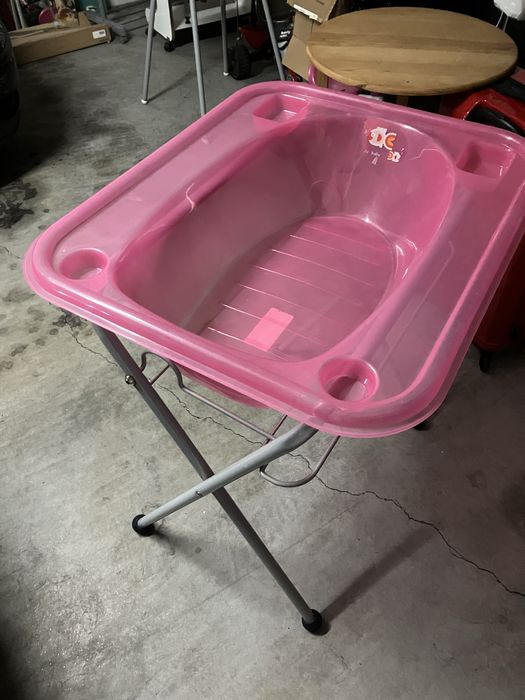 Banheira para bebe sem suporte