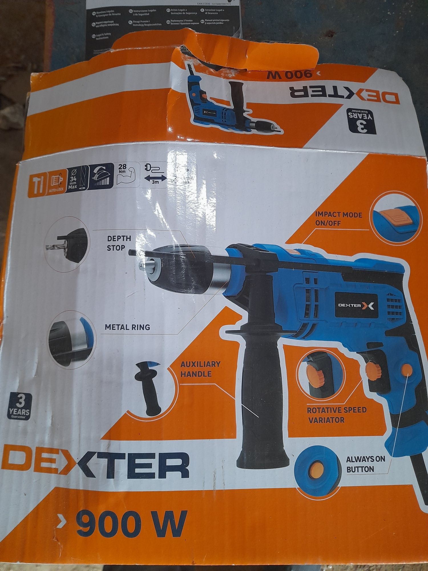 Berbequim Dexter 900w