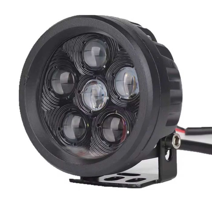 Faróis auxiliares LED redondos 18W - Projector offroad